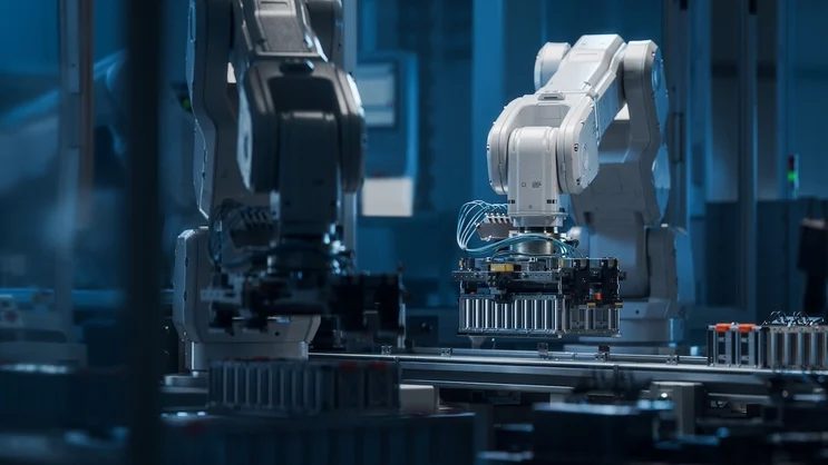 Electric vehicle part assembly.